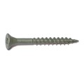 Buildright Deck Screw, #7 x 1-5/8 in, Steel, Flat Head, Square Drive, 180 PK 09214